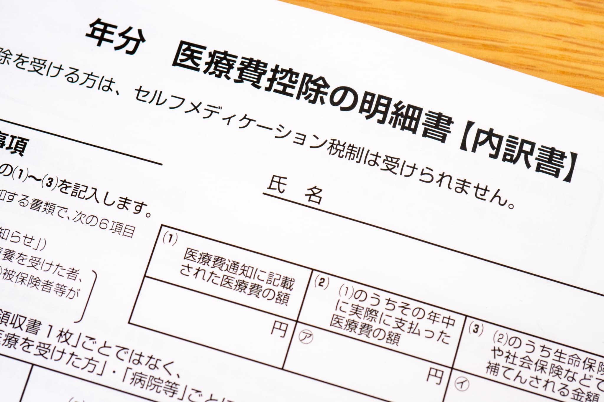 医療費控除のイメージ